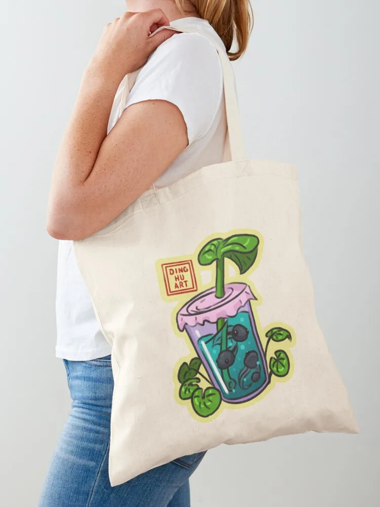 

Boba Tea Tadpole Tote Bag great bag cloth bag woman Handbags women