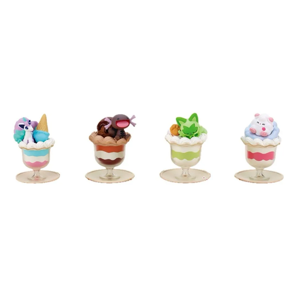 Pokemon Yummy Sweets Mascot Blind Box Mini Figure Sprigatito Ponyta Kawaii Desk Ornament Collectible Toy Surprise Gift view 3