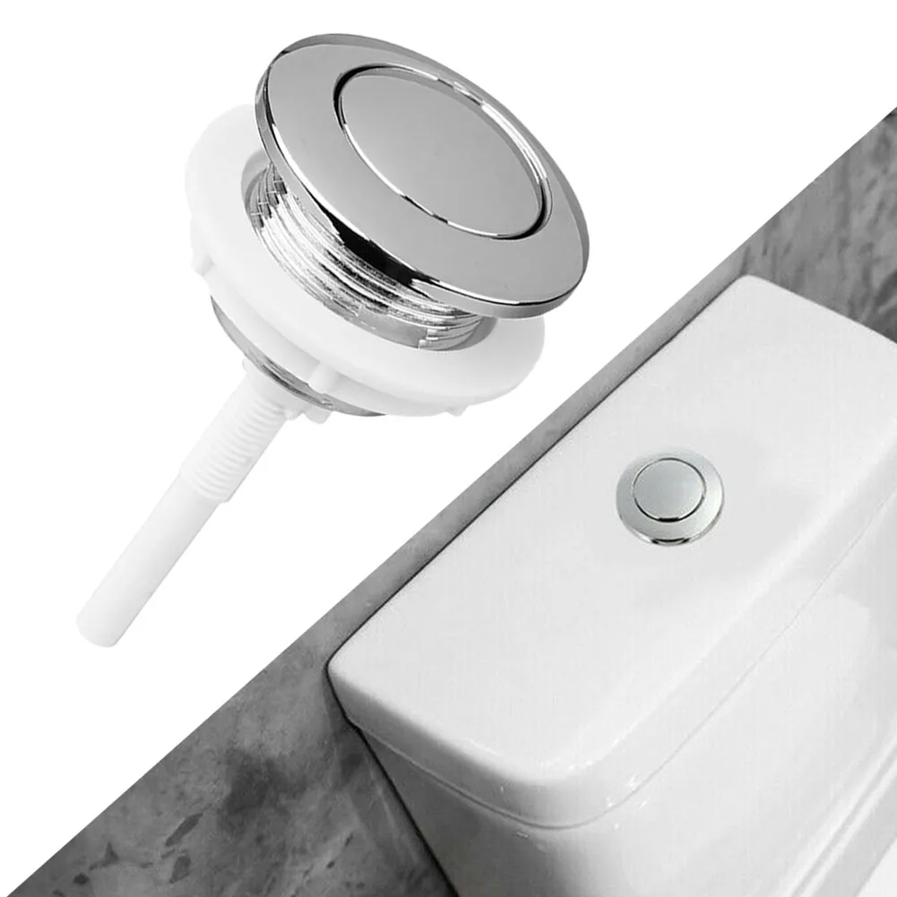 38mm Bathroom Toilet Push Button Single Flush Button Toilet Water Tank Accessories Switch Water Press Flush Button