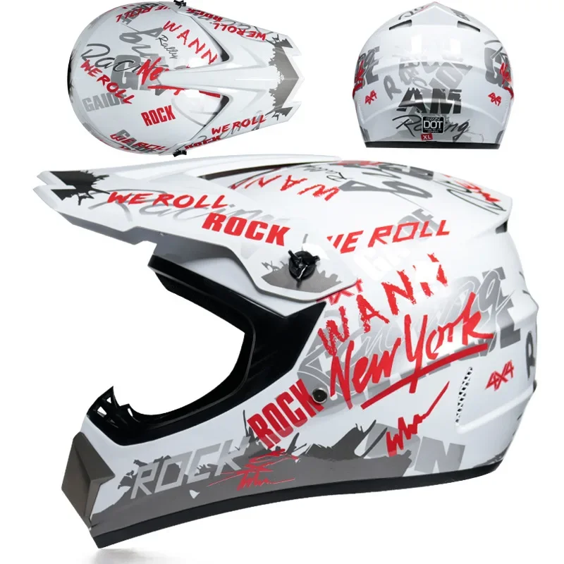Motorcycle Helmet Children Off-road Helmet For Kids MotoBike Downhill AM DH Cross safety Helmet Capacete Motocross Casco