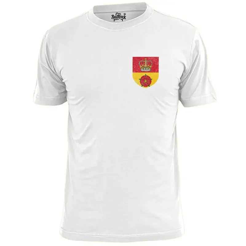 Mens Hampshire County Shield Badge T Shirt Cricket Sport