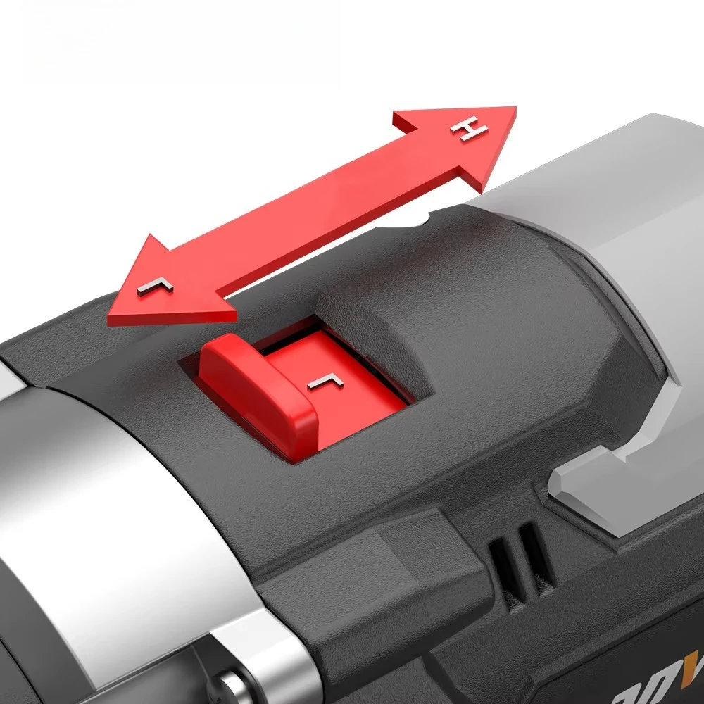 Brushless Electric Impact Drill Keyless OEM Customizable 120 N Max Torque Equipped Spring-loaded Brake 6.0AH High-Capacity