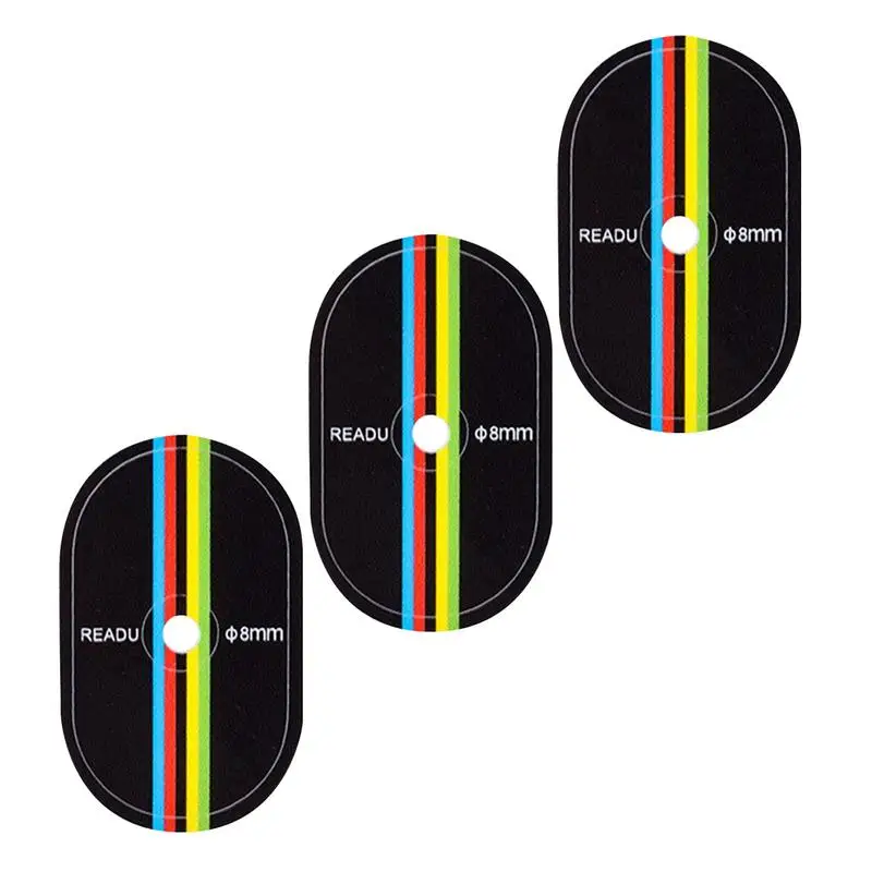 Tire Glue Stickers 3pcs Road Bike Air Nozzle Decal Bike Decals Water-Resistant Suitable For Mountain Bike Bicycle Folding