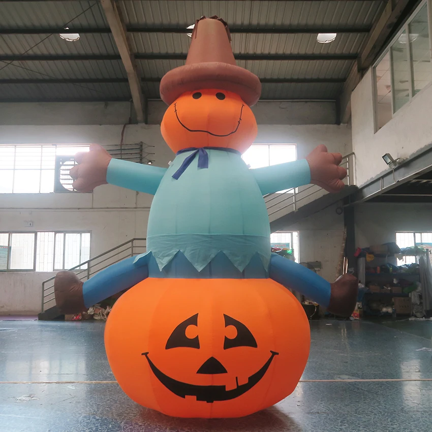 

free air ship 6mH Halloween Decoration Inflatable Pumpkin Giant Inflatable Halloween Pumpkin for sale inflatable Pumpkin cartoon