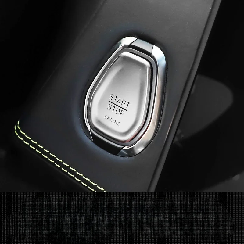 Für Lynk&Co 01 2019–2023 Modelle, globale Version 0506, Ein-Taste, Startschlüssel, dekorativer Aufkleber, Zündung, Autozubehör, Schalter – Detail 4