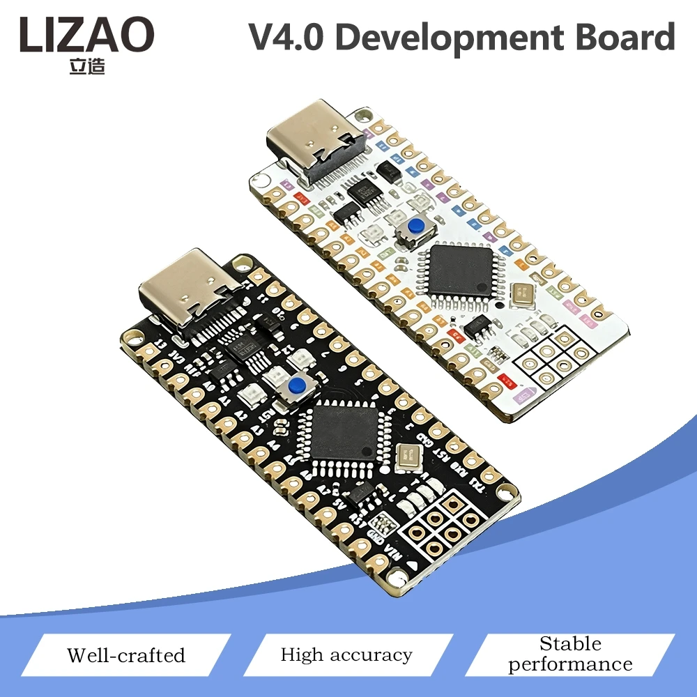 Nano V4.0 ATMEGA328P Development Board Type‑C CH340 Serial Chip 5V 3.3V Dual Linear Regulator Module For Arduino Electronic DIY