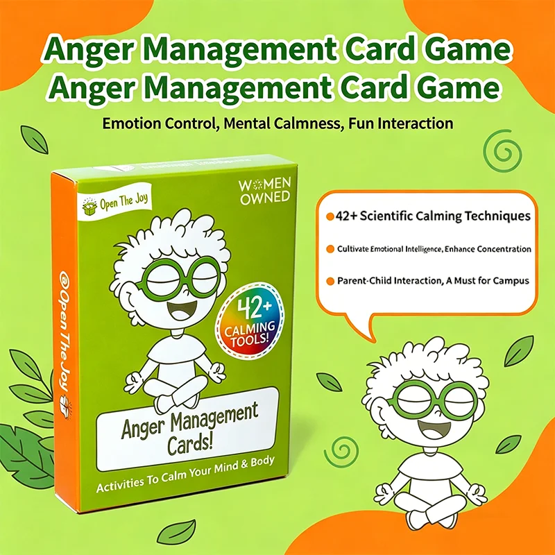 

nger Management Cards – 42+ Activities to Teach Kids Calm & Emotional Regulation