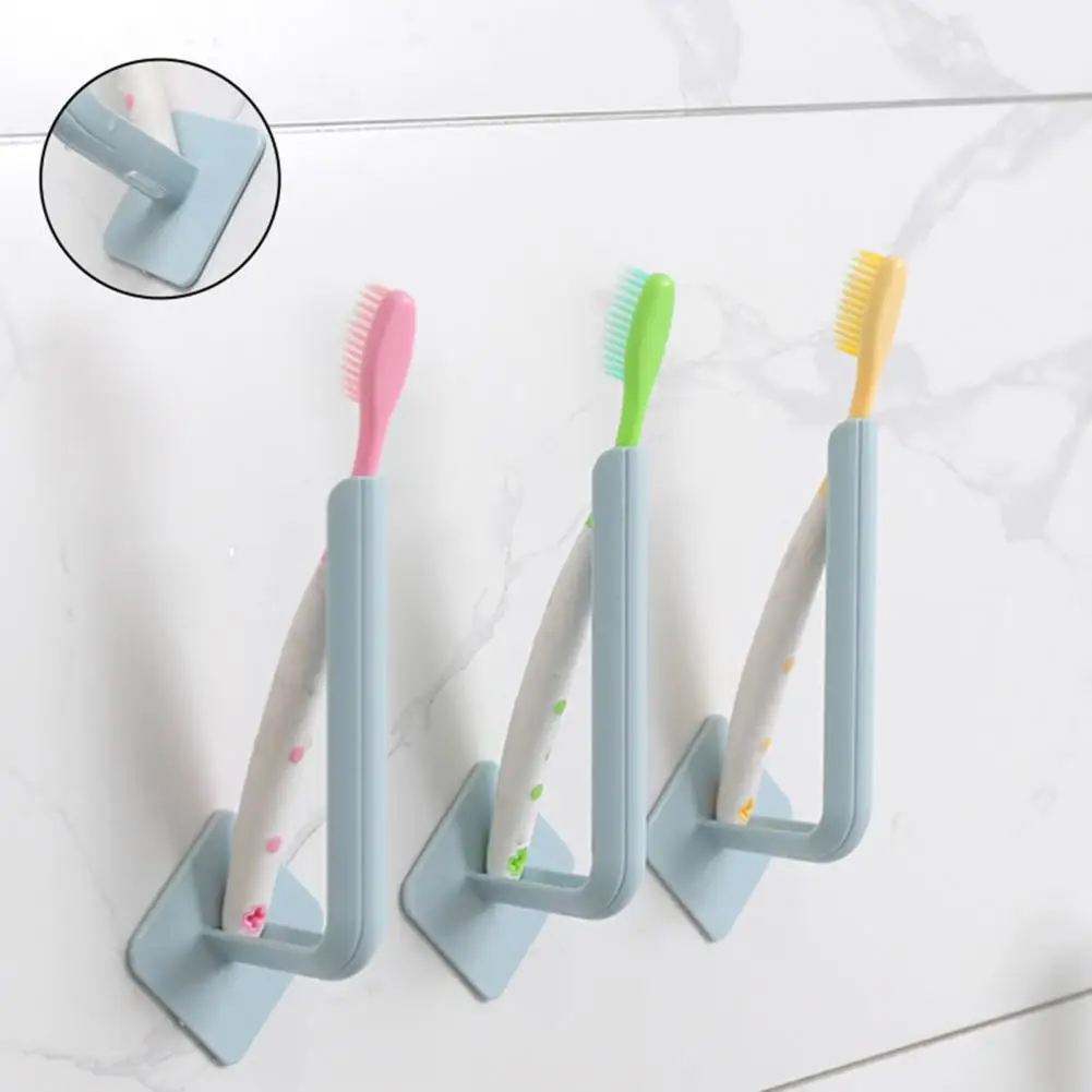 Door Handle Hook Wall Hook for Bags 3pcs Wall Hooks Set Strong Load-bearing Waterproof L-shaped Hangers Traceless Bathroom