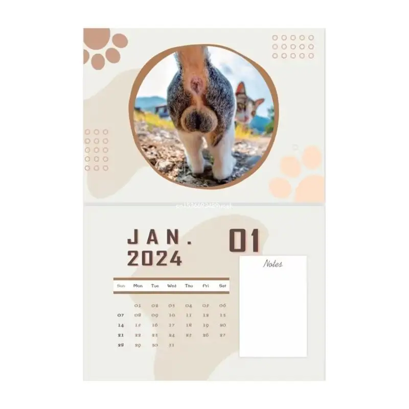 

Family Planner Calendar 2024 Adorable Buttholes Monthly Calendar for Home, Office & School