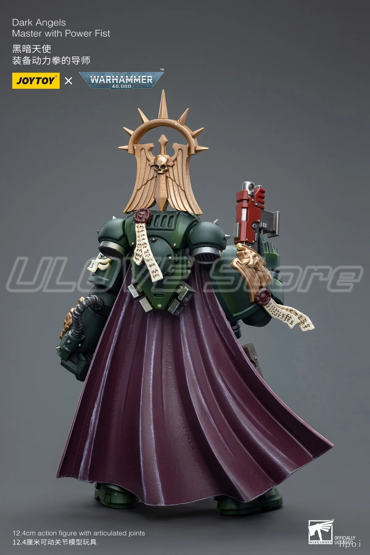 

В наличии оригинальная экшн-фигурка JOYTOY 40K Dark Angels Master с Power Fist 1/18, модель игрушки в подарок