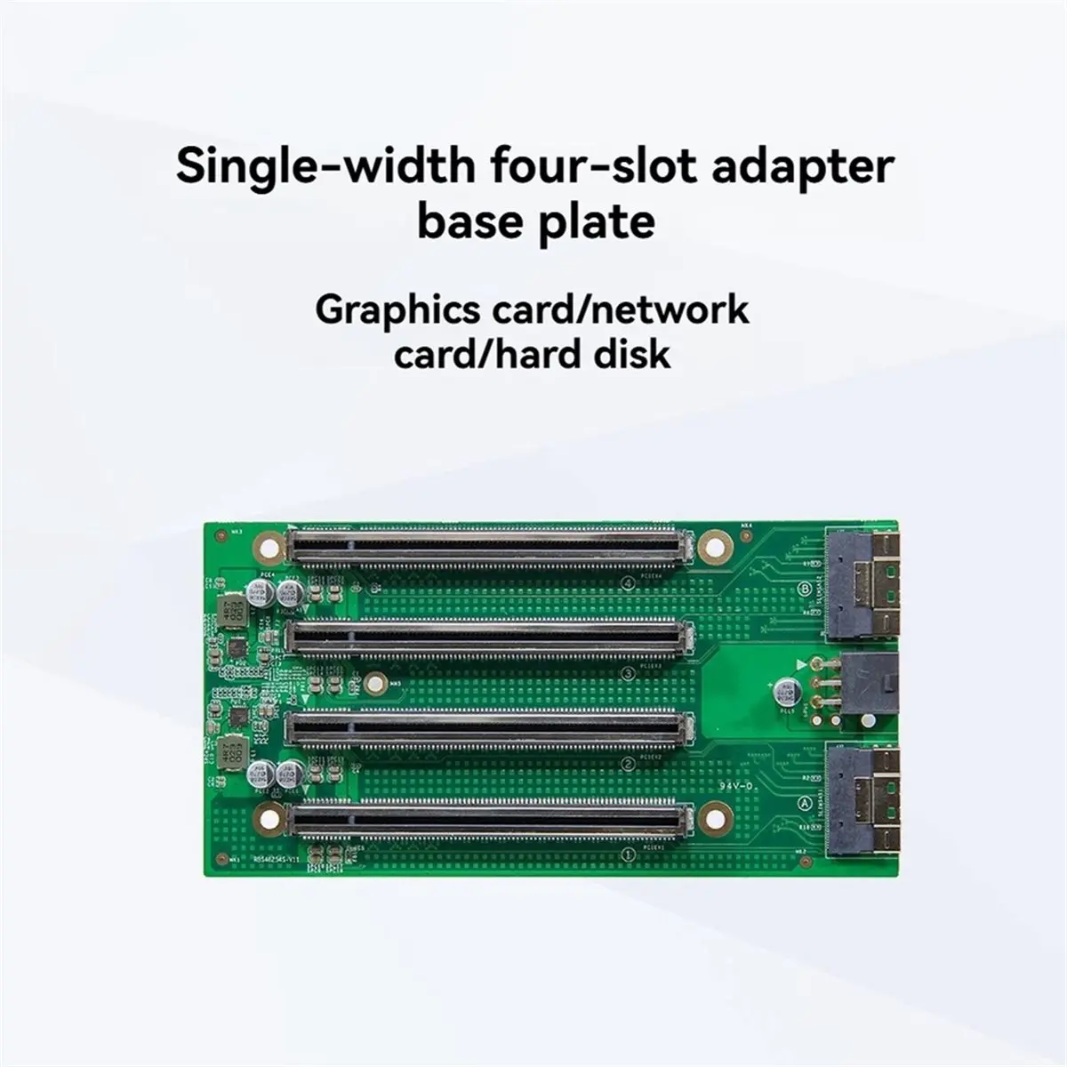 mega-offerta-618-adattatore-pcie-40-x4x4x4x4-a-slimsas-scheda-adattatore-estensione-pcie-40-x4x4x4x4-adattatore-slimsas-8654-standalone