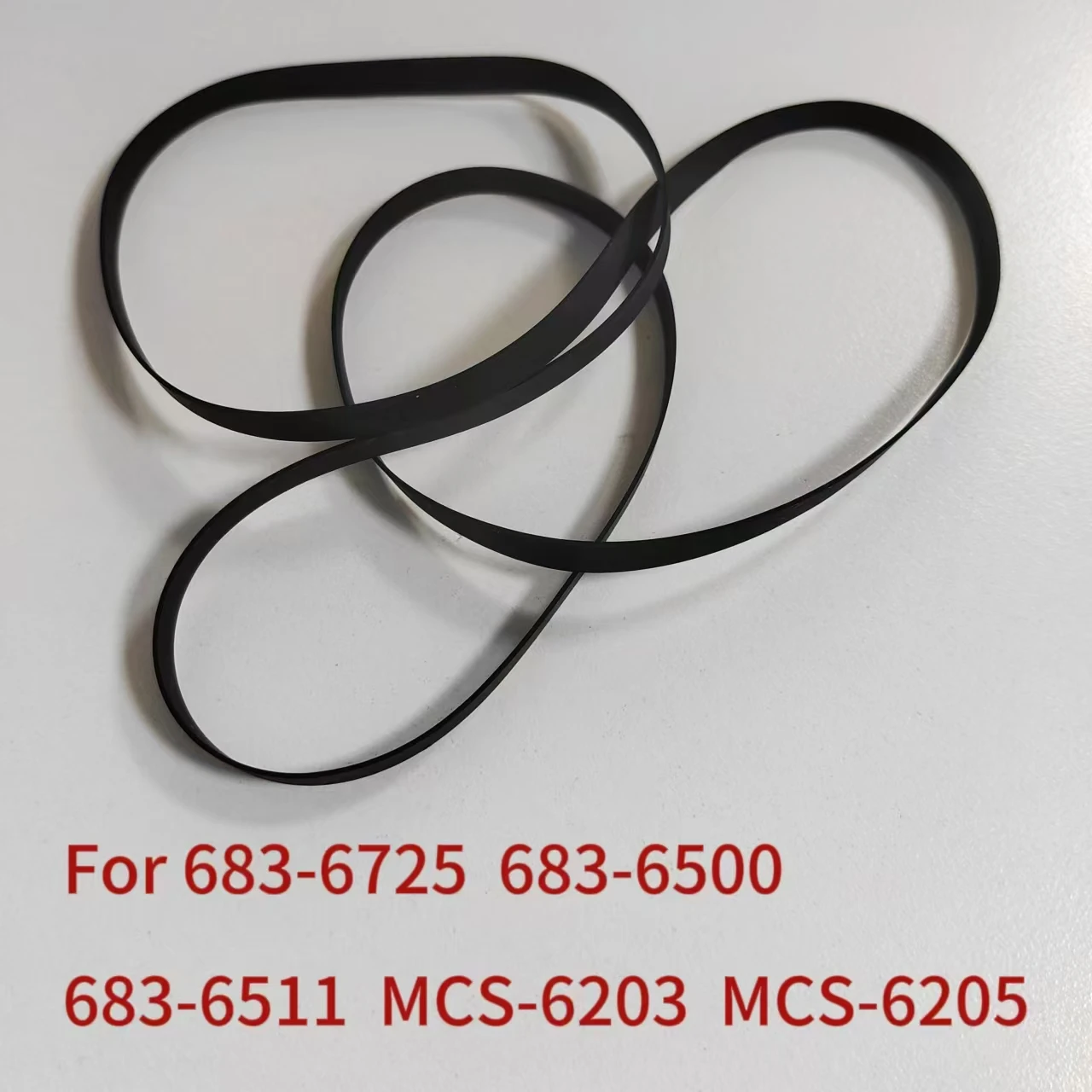 Turntable Drive Belt For JC PENNEY 683-6725  683-6500  683-6511  MCS-6203  MCS-6205 Wrap-around Belt Part Replacement