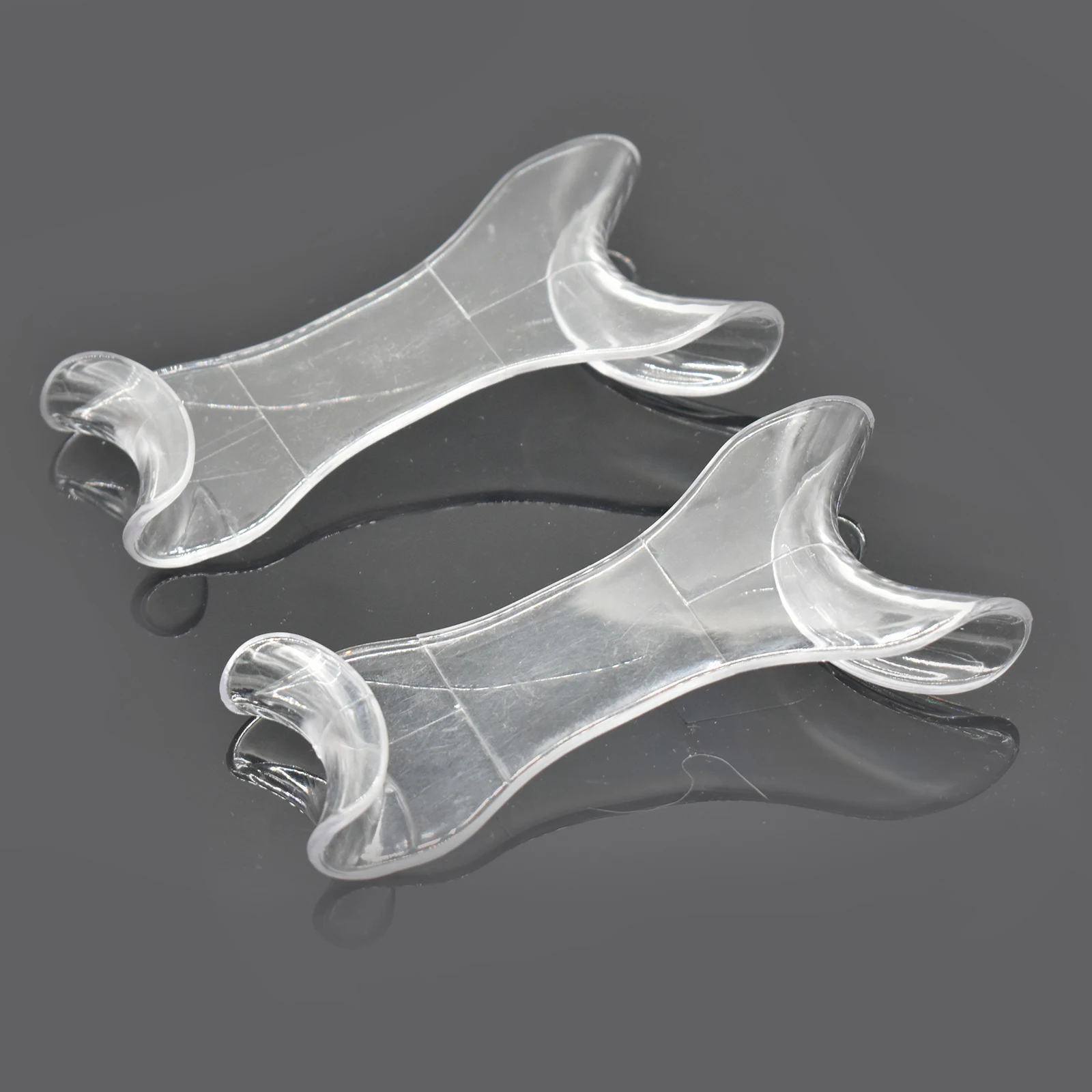 2pcs Dental Double-Headed Intraoral Mouth Cheek Lip Retractor Opener Dental Mouth Openers Orthodontic Dentistry Tools