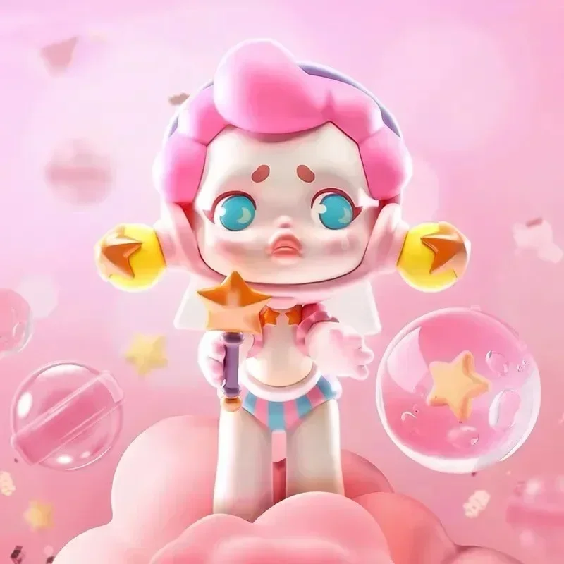 البوب مارت Skullpanda كاندي الوحش تاون صندوق أعمى اللعب Kawaii أنيمي عمل الشكل مفاجأة صندوق غامض دمى الفتيات هدية