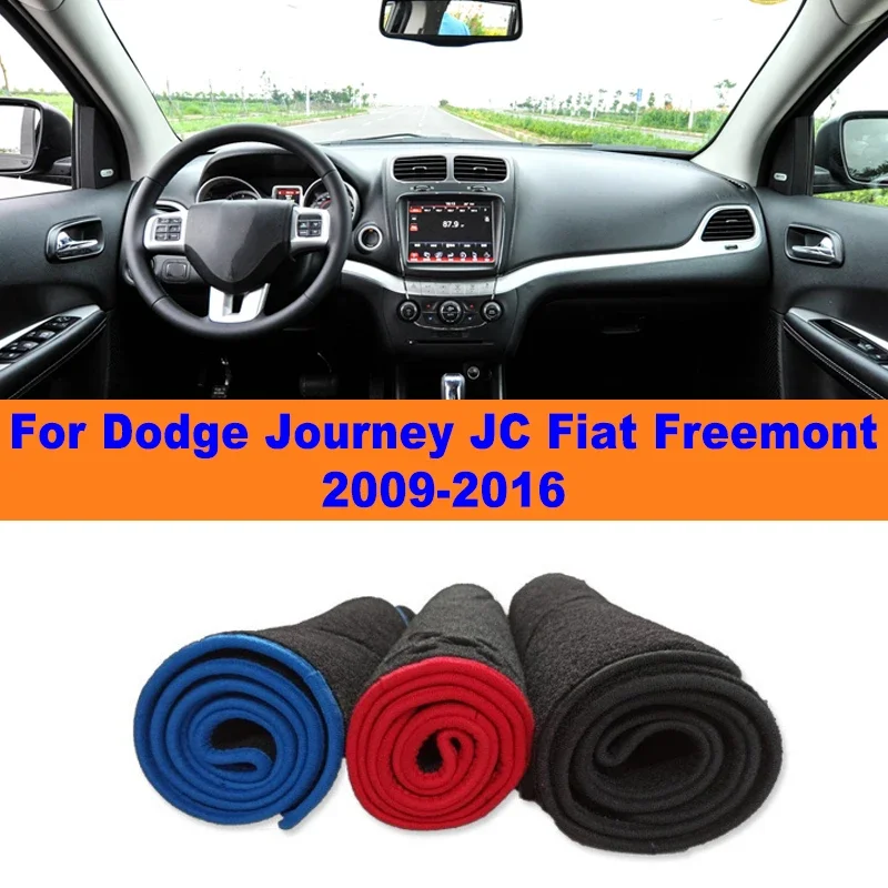 

Anti-Glare Dashboard Cover Dash Mat Non-Slip Sun Shade Pad Interior Protector For Dodge Journey JC Fiat Freemont 2009-2016 2010