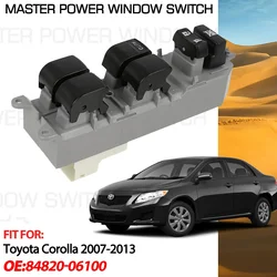 Auto 84820-06100 8482006100 For Toyota Corolla 2007-2013 2011 2009 E140 E150 Accessorie 15 Pins Car Window Lifter Control Switch