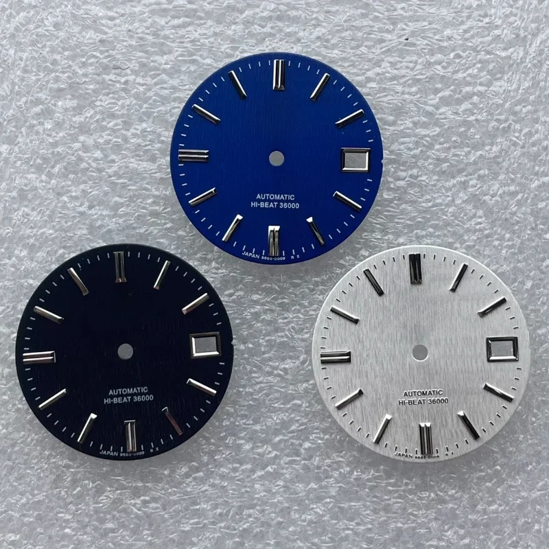 New Modified NH36 Diving Watch Literal Watch Accessories NH35 Dial 28.5mm Log No Luminous Mechanical Watch