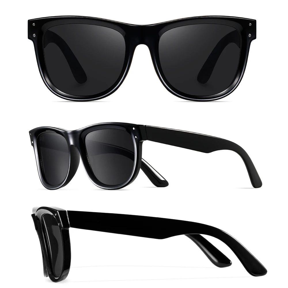 CRIXALIS Klassische Vintage-Mode und trendige Sonnenbrille für Männer und Frauen, Laufen, Radfahren, Fahren, Alltag, Sonnenbrille, UV400 – Detail 4