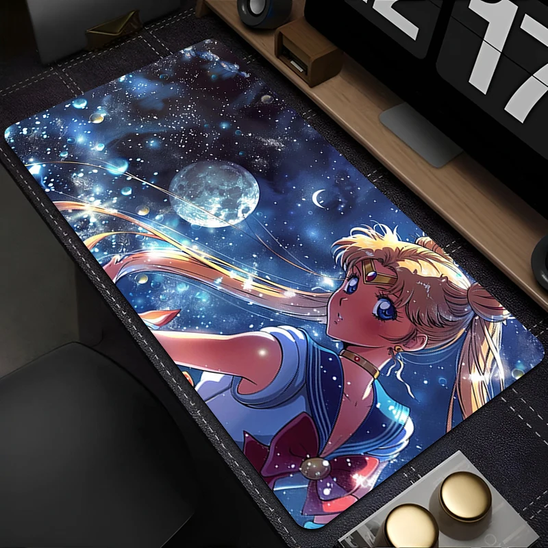 

kawaii Mouse Pad S-Sailor Moon gaming accessories Computer keyboard gamer Designed specifically e-sports Gamer Cabinet Mousepad