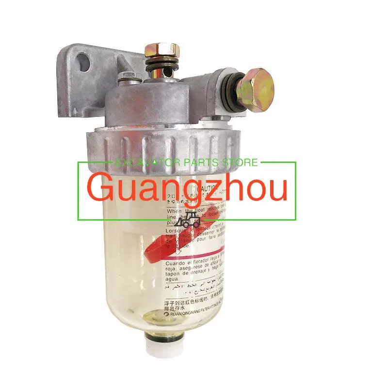 Oil-Water Separator Assembly Maintenance Filter for Komatsu Excavator PC60-7 120 220 200-6-5-3 High Quality Parts