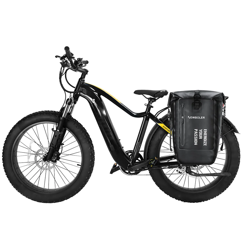 NEWBOLER Fahrrad-Gepäckträgertasche 27L Fahrradtasche mit Großer Kapazität Wasserdichte Reisetasche für Radfahren E-Bike Zubehör