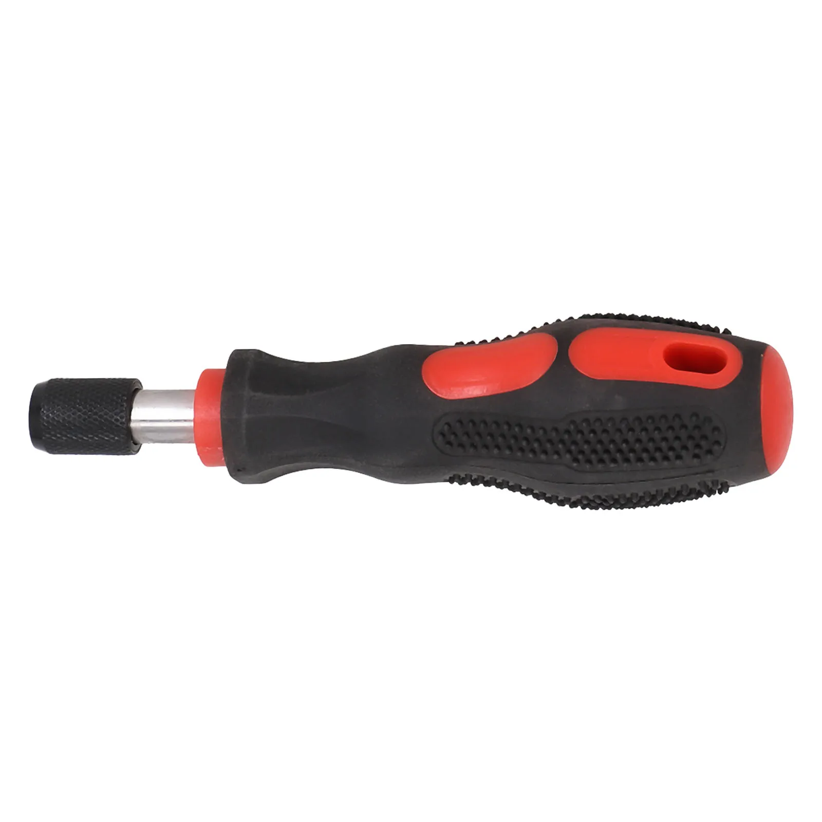 Hex Selflocking Adapter Screwdriver Handle with Polished and Chrome Plated Comfortable Grip 1 4 Hex 6 35mm 5 5In