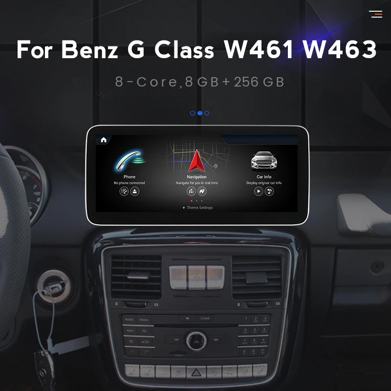 Android 13 10.25inch Car Radio For Benz G Class benz W461 W463 G350 G400 G500 G63 G65 2013-2019 Multimedia Player GPS BT Carplay