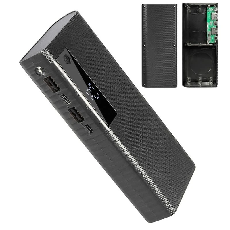U55B 10W Ultra‑Large DIY Boxes Quick Charging Power Cases Type-C Input