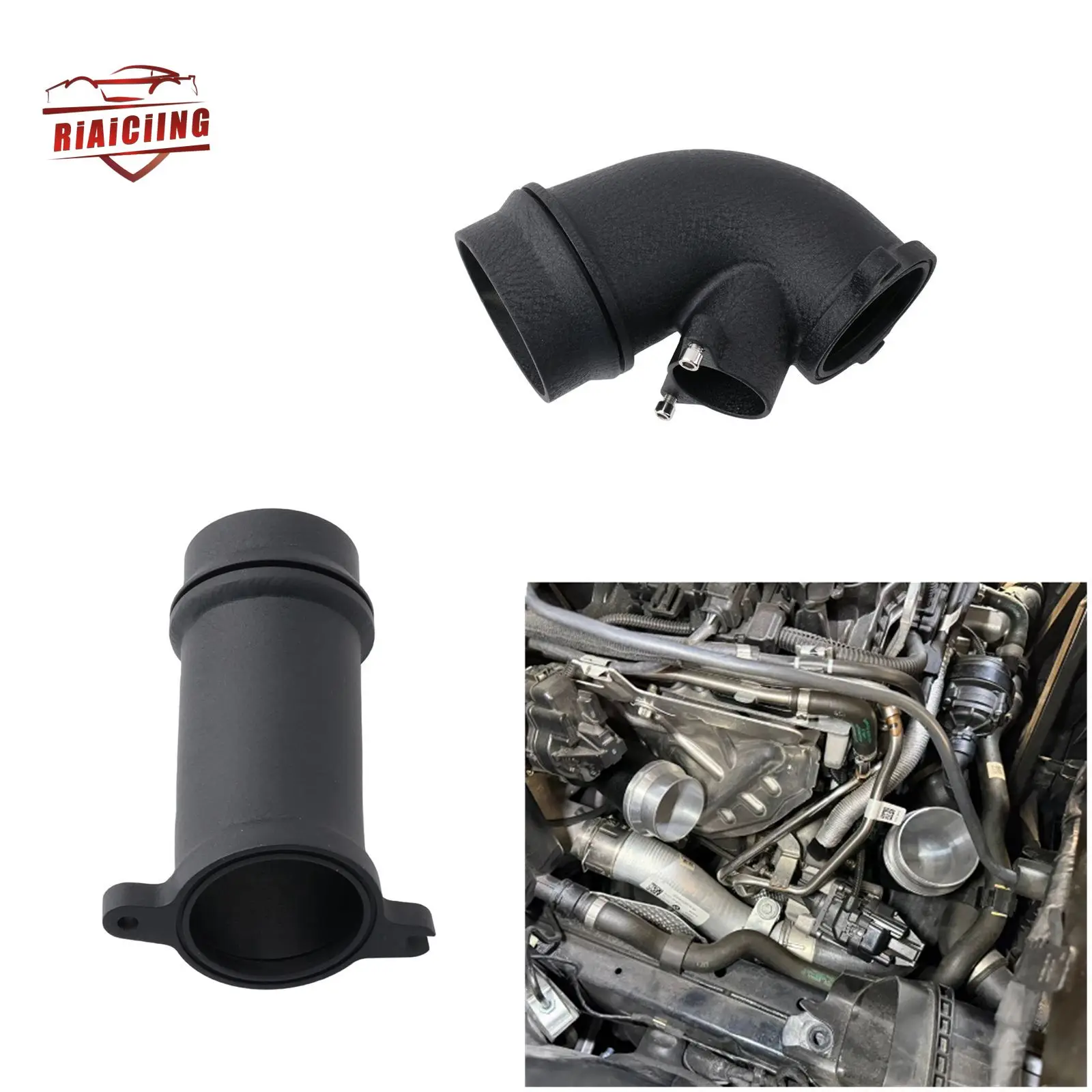 Performance Aluminum Turbo Inlet Cast Elbow Pipe For 2021+ BMW S58 M2 M3 M4 G80 G82 G87