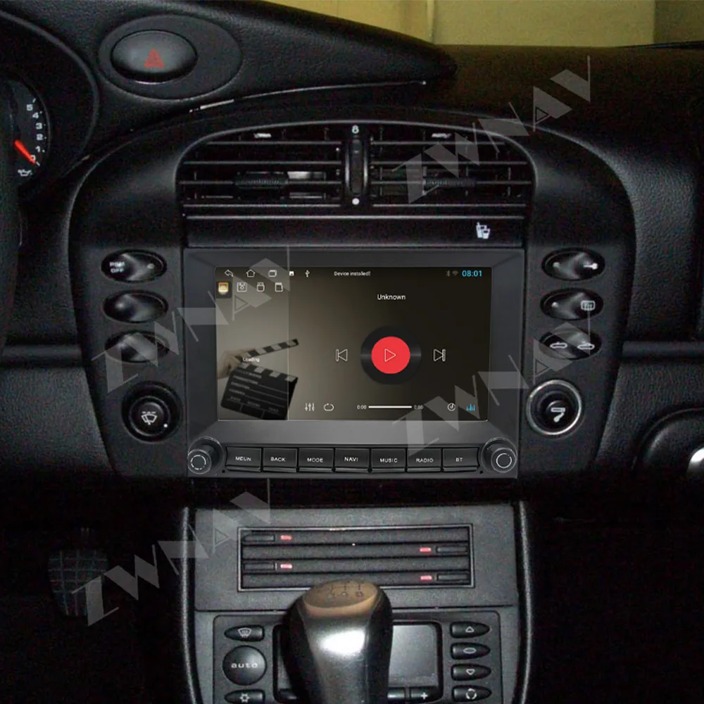 7” Touch Screen For Porsche 911 Carrera 1996-2005 Android14 GPS Navigation 4G WIFI Carplay Car Multimedia Player Head Unit Auto