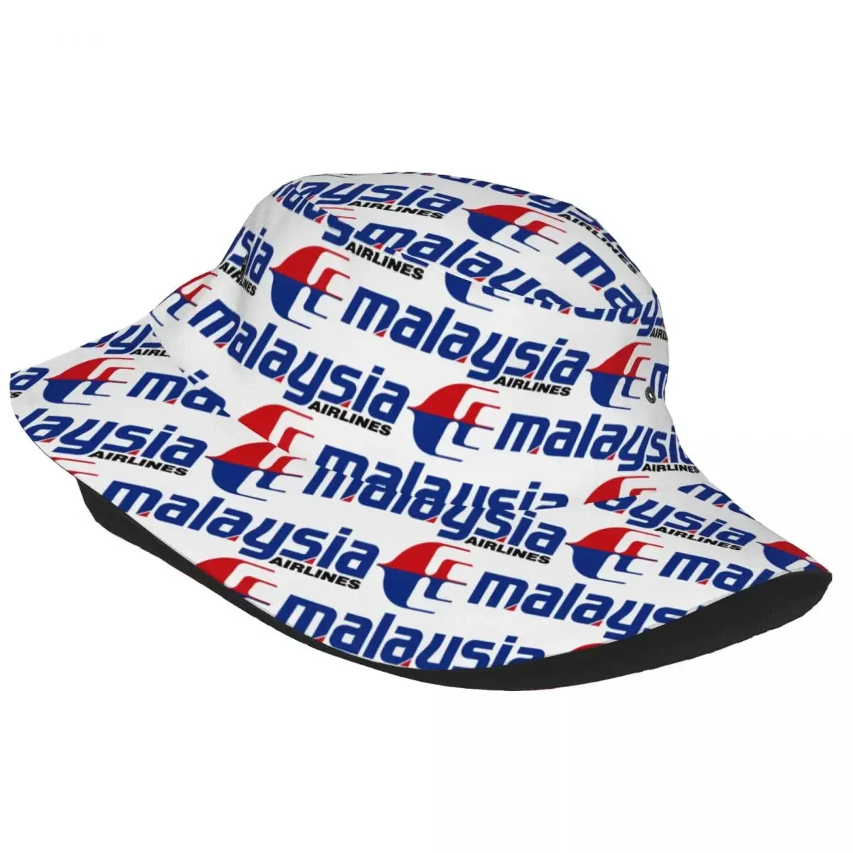 Malaysia Airlines (2) Sombrero panamá de cubo para niños, sombreros Bob para exteriores, sombreros de pescador frescos para verano, gorras de pesca Unisex