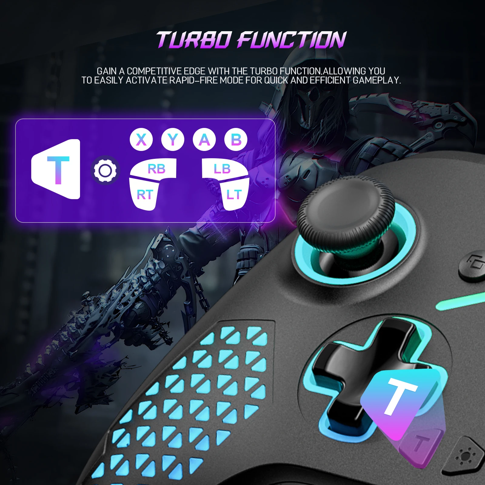 Für Xbox One/Seris S/X Windows PC Joystick Konsole Controller Dual Vibra Mit Sechs Achsen Gyroskop Spiel Gamepad eingebaute Batterie