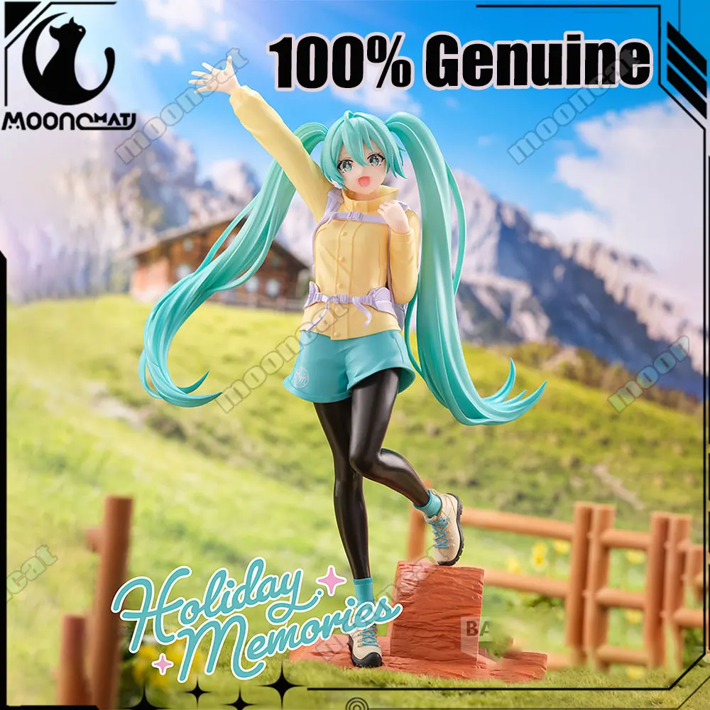 100-本物の初音ミクフィギュア仮想ソングストラスアニメ置物ホリデーメモリーズミク登山モデルおもちゃキッズギフト