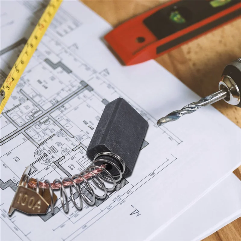 48 шт. 6 мм х 10 мм х 16 мм замена угольной щетки для CB-103-ABQU