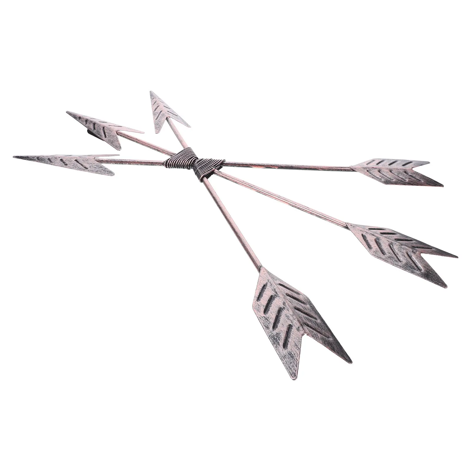 Iron Wall Art Arrow Decor Rustic Farmhouse Metal Hanging for Living Room Bedroom Arrow Themed Wall Pendant Iron Ornaments
