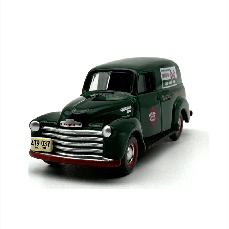 OXFORD 1:87 Scale Diecast Chevrolet Van 1950 Toys Cars Model Classics Nostalgia Adult Collection Souvenir Gifts Static Display