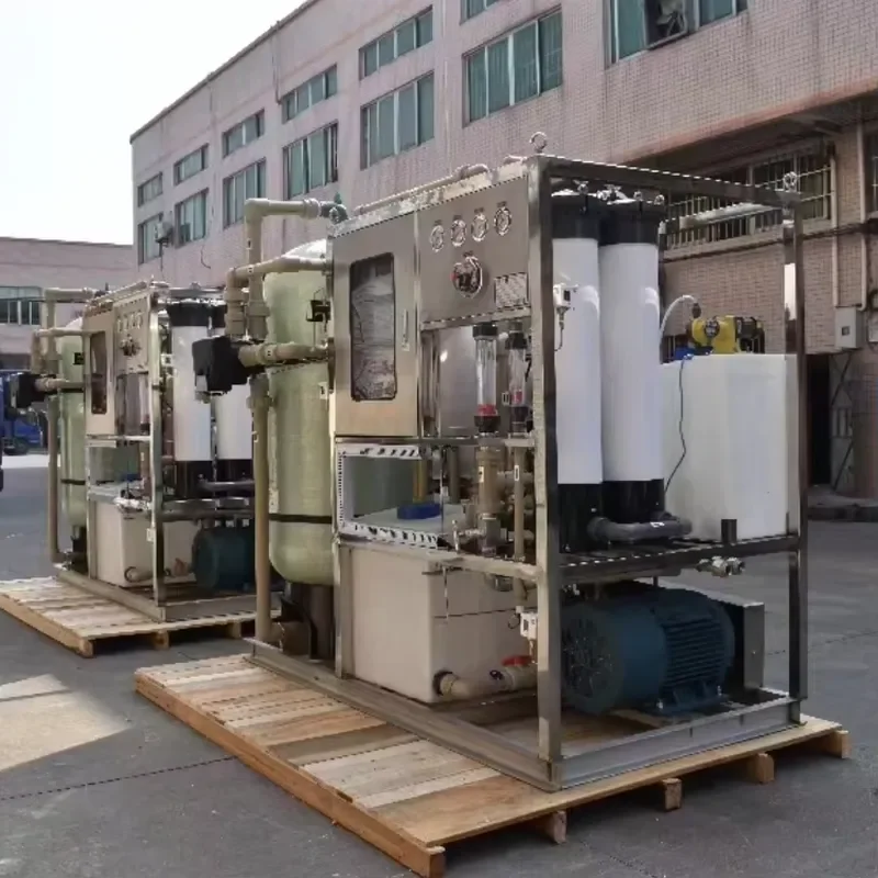 3000L Portable Sea Water Desalination Plant Reverse Osmosis Water Treatment Machinery Water Maker for Boat Desalination