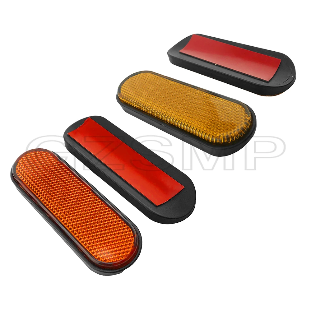

Motorcycle Front Fork Leg Plastic Reflector Cover Safety Warning Stickers Fit For Victory Judge Hammer-S Hard-Ball Cap