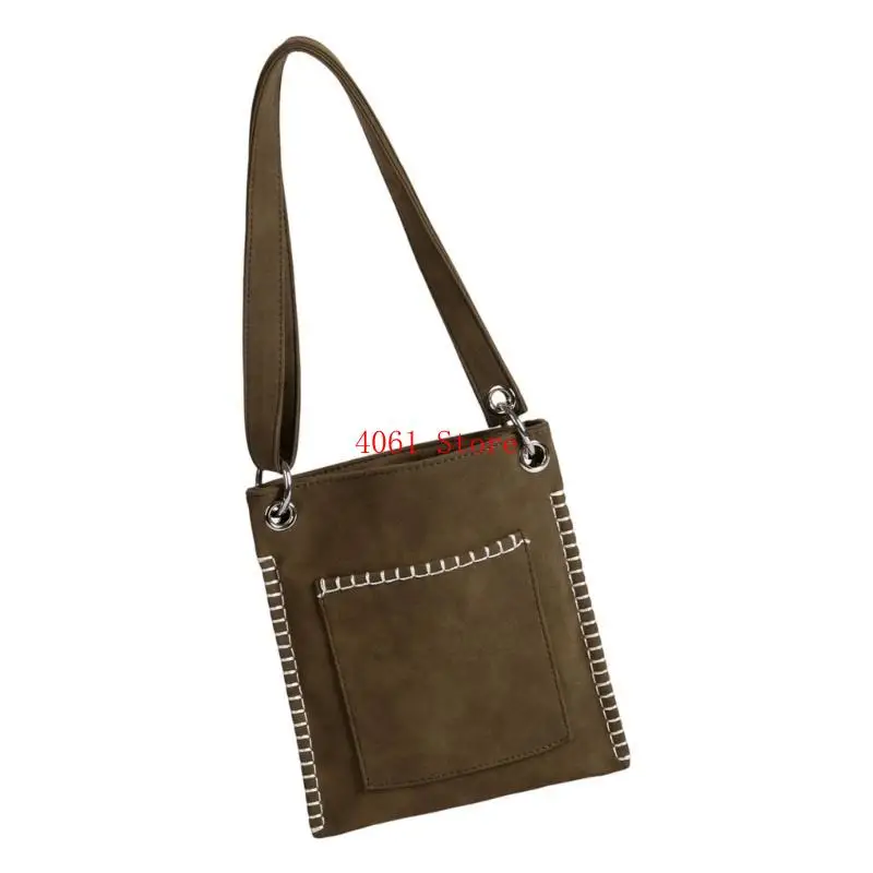 

Модная ретро сумка через плечо, вместительная интерьерная рабочая сумка через плечо, износостойкий женский аксессуар