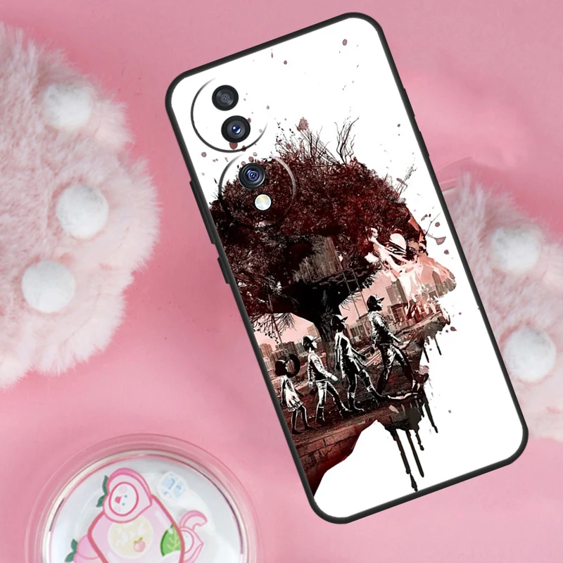 The Walking Dead Case For Honor Magic 6 5 7 Lite Honor 200 Pro 50 70 90 Lite X9b X9a X8b X8a X8 X9 X9c Cover