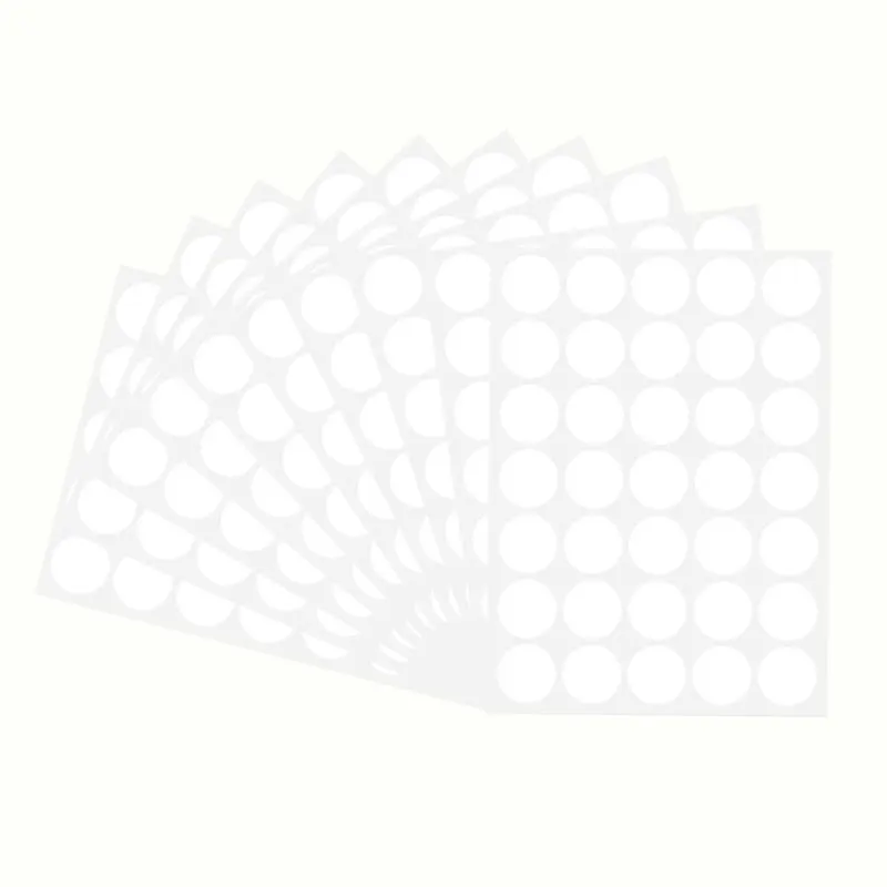 

Многофункциональные съемные этикетки, круглые наклейки диаметром 1 дюйм / 25 мм, белые, без возможности печати, 350 пустых этикеток в комплекте
