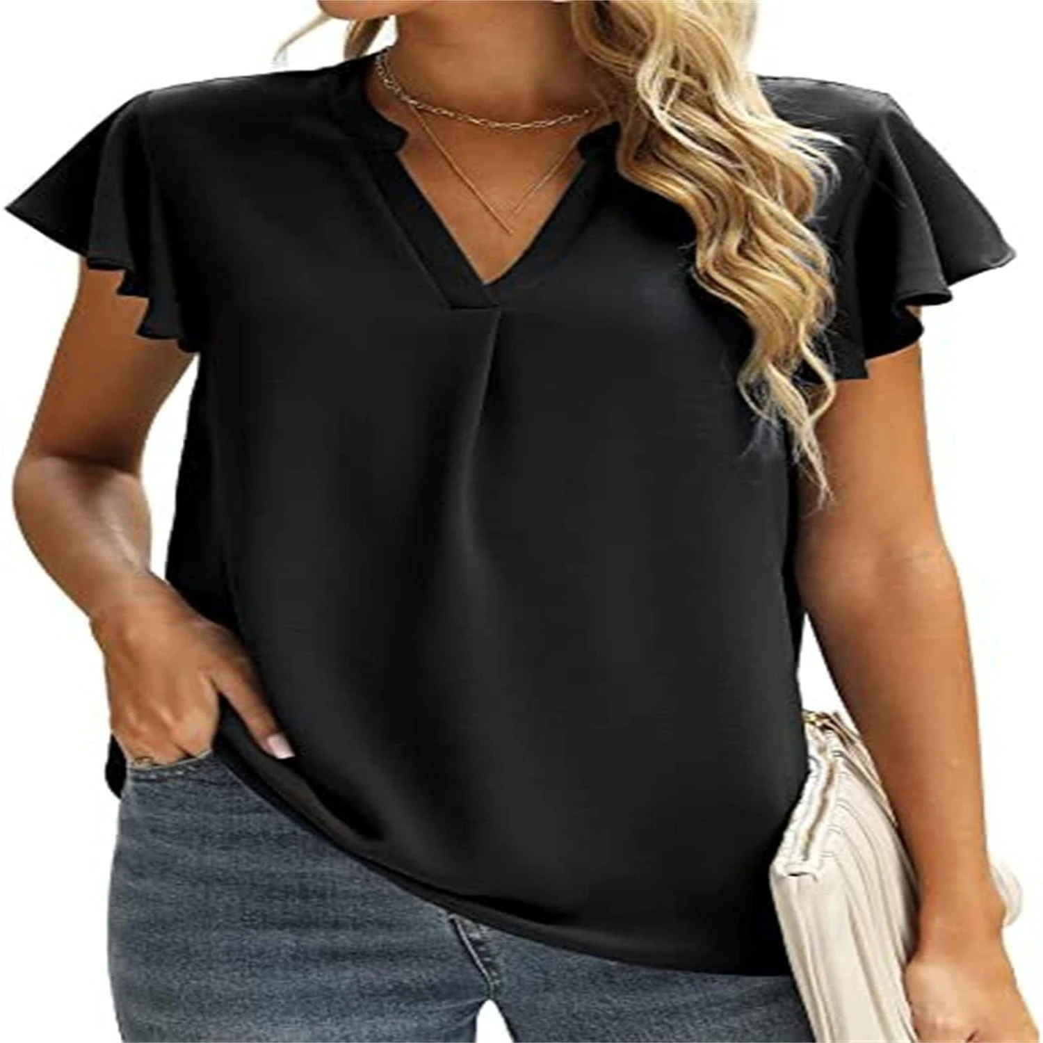 Upgrade your fashion statement with this luxurious, sophisticated, and glamorous off-shoulder blouse - Experience more elegance