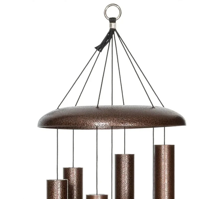 New.50 بوصة رنين الرياح النحاسي للفناء والفناء الخلفي والحديقة والديكور الخارجي (رنين الألومنيوم) الشحن السريع #5