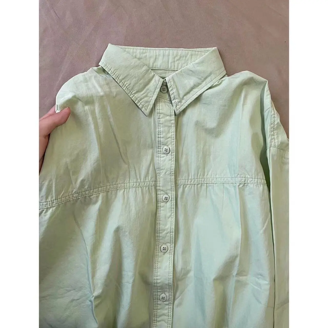 199 green-no pockets heavy cotton