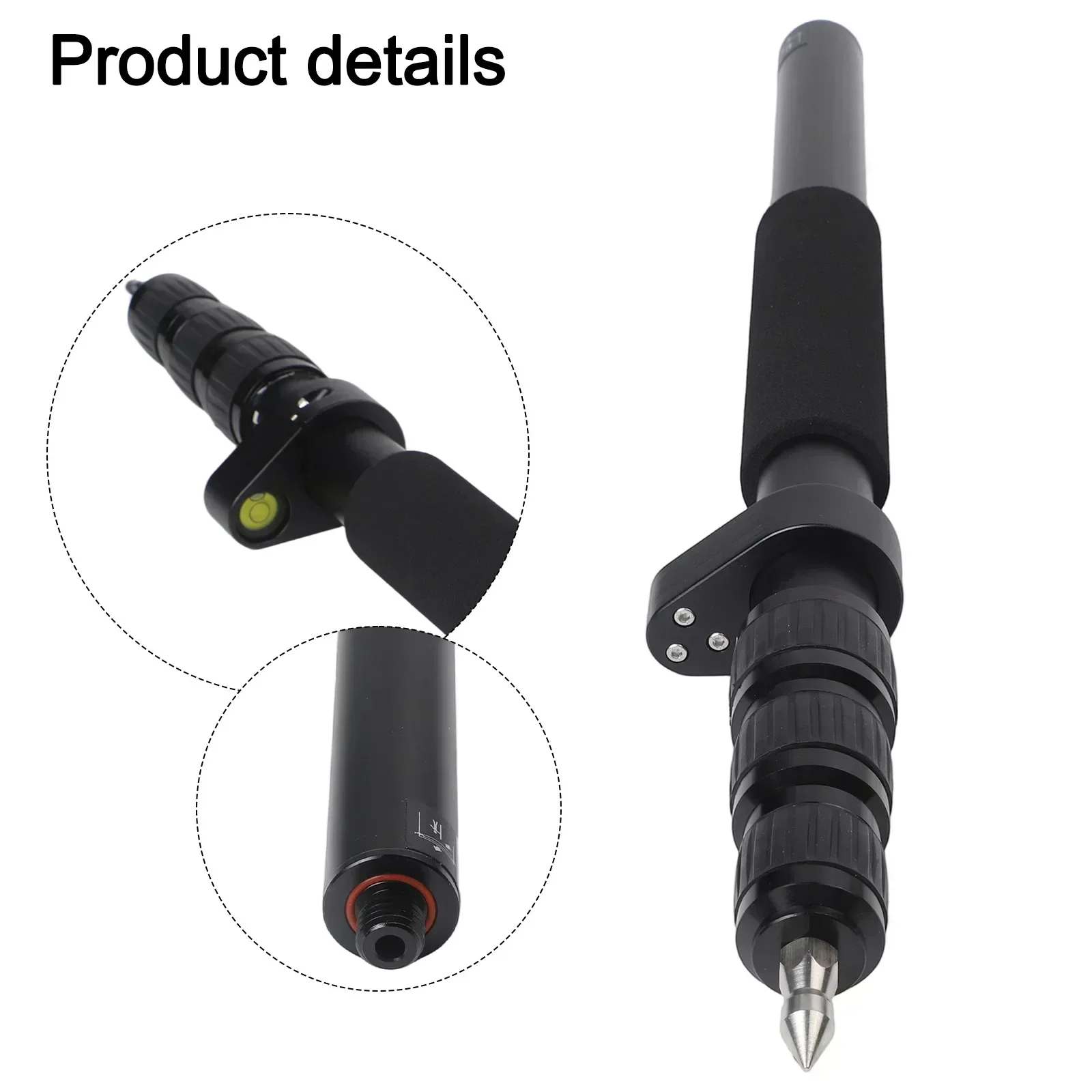 

Telescoping Centering Pole for GPS Applications Made of Aluminum Alloy Length Adjustable from 20 47 to 59 Inches