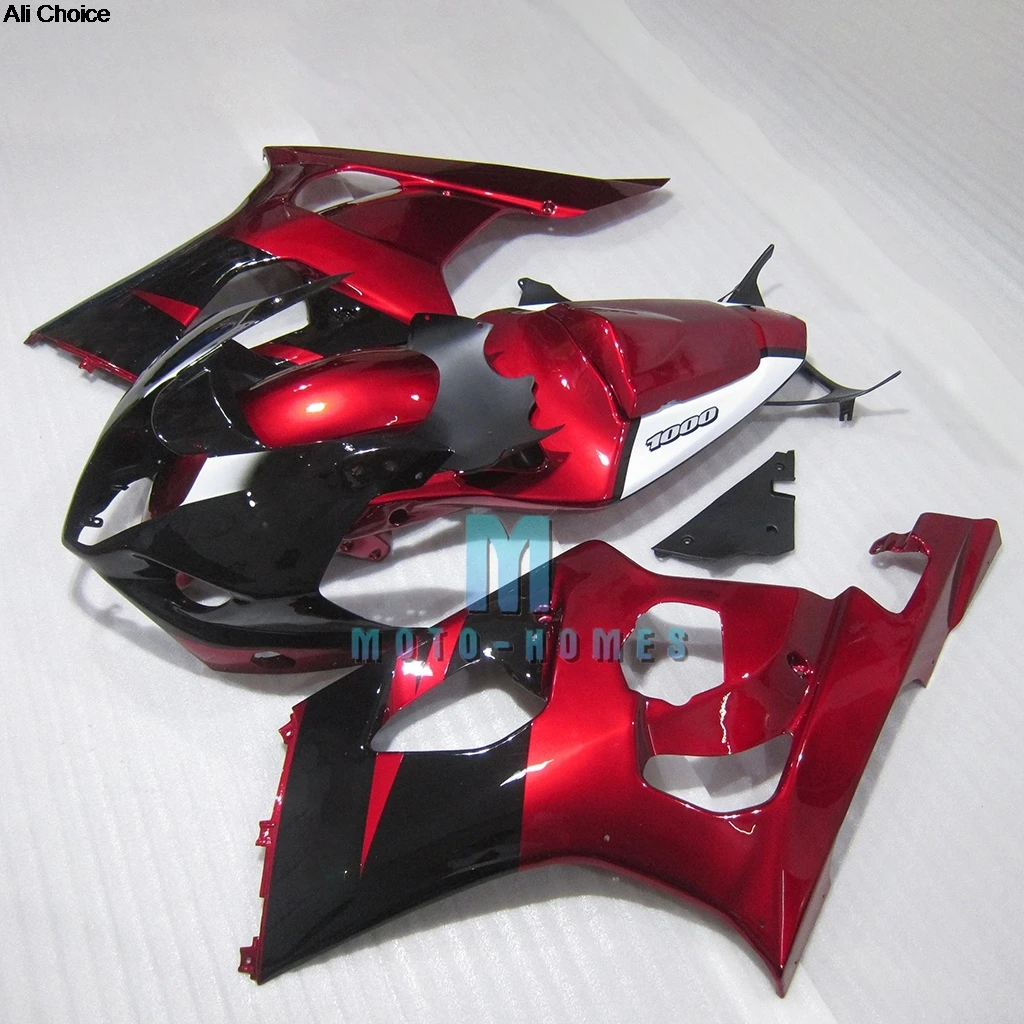 

Все новый комплект обтекателей для SUZUKI GSXR1000 2003 2004 03 04 GSX-R1000 K3 ZXMTed Road Sport Wrecked Bike Rebuild Red Black