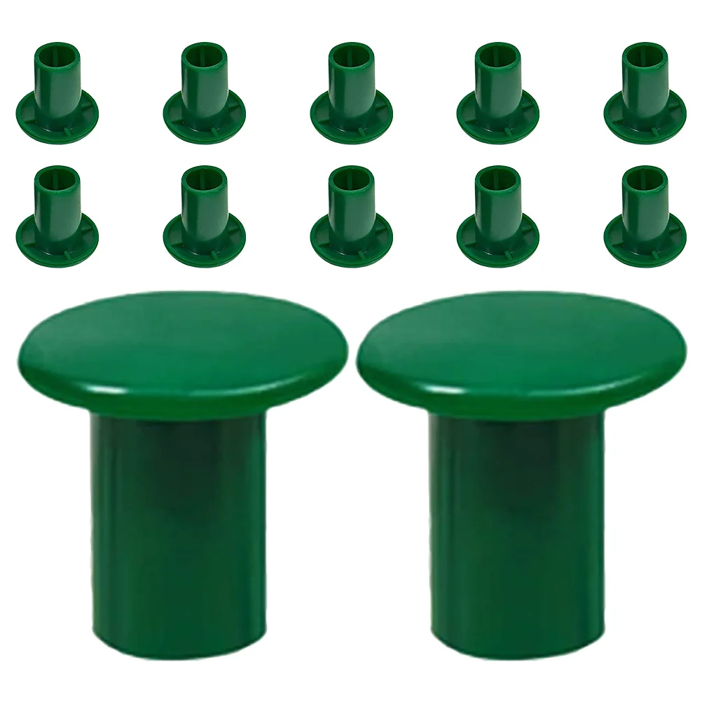 

12Pcs Plastic Cane Toppers Caps for Bamboo Sticks Plant Support Easy Installation Cane Topper Protectors for Bamboo Canes