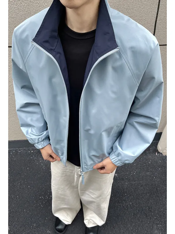 

Spring 2026 New Sle Casual Spor Jaet Men's Women's Trendy Versatile Youthful Outerwear Polyester Fiber Long Sve Zipp...