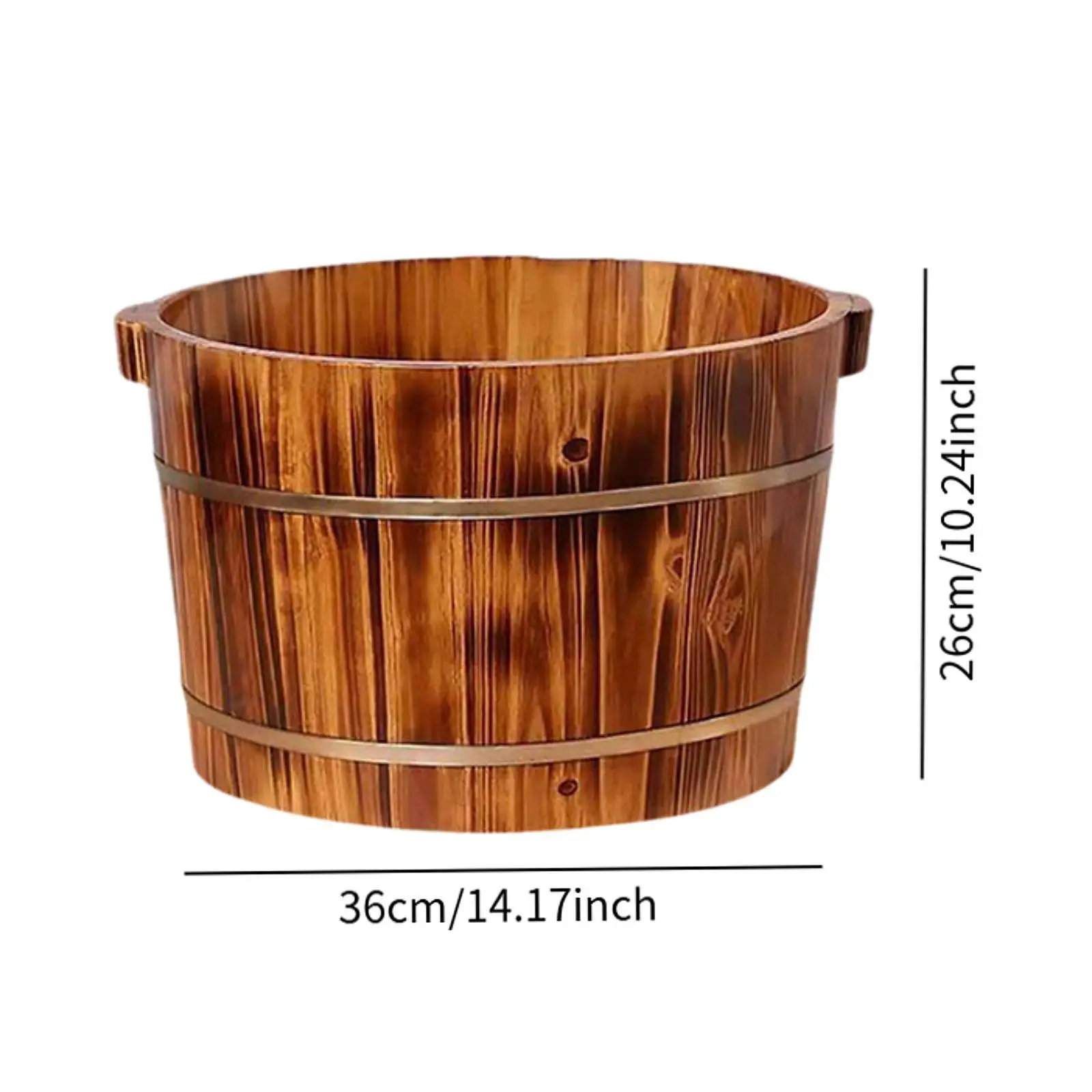 Деревянная раковина для ног, бочка для замачивания ног, многофункциональная раковина для ванны для замачивания ног, ванна для ног для замачивания ног для спальни,