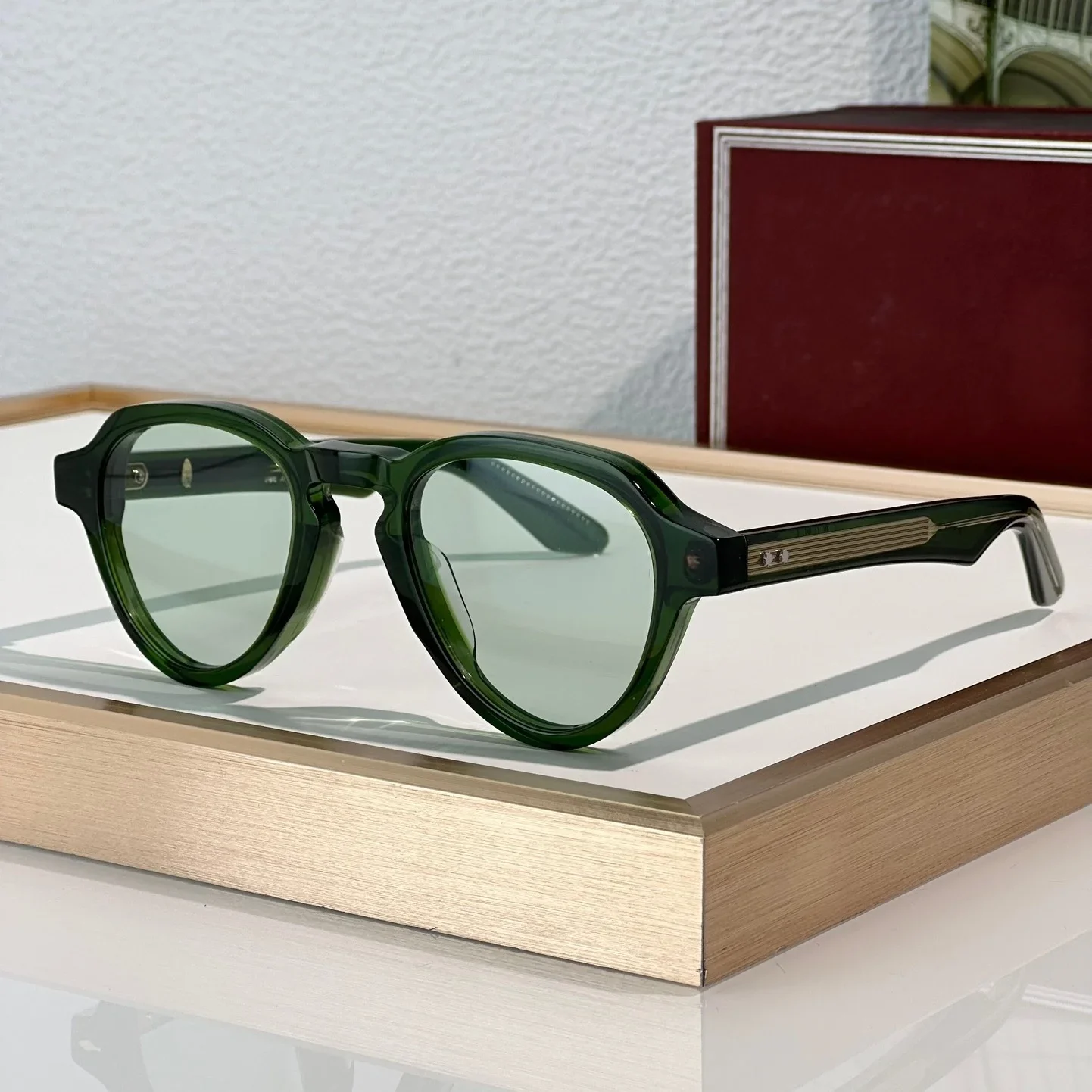 

JM HATFIELDI 48-23 Top Quality Sunglasses for Men Classic Women Luxury Designer Fashion sun glasses UV400 With box